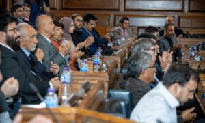 همایش کانون آزادی و توسعه در تالار سنای دانشگاه لندن